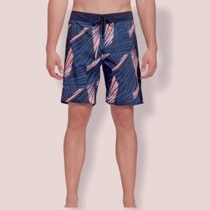 NWOT Adidas Men Graphic Tech Board Shorts Navy